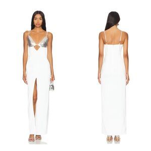 yahaira maxi dress in dark brown nbd NBD Yahaira Maxi Dress by NBD